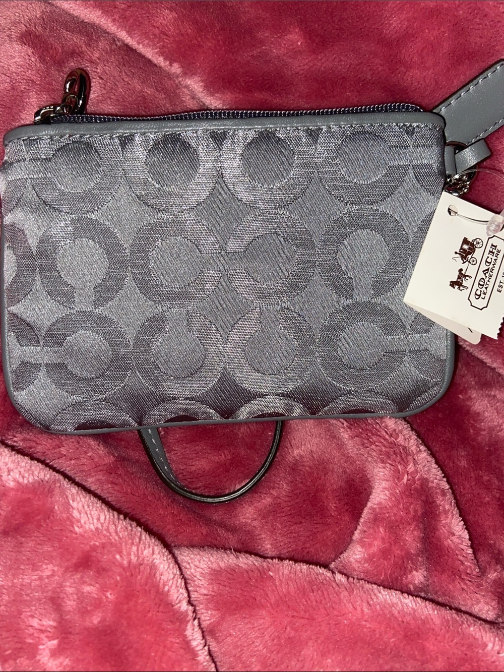 🔥Coach Madison Op Art Wristlet NWT - Picture 3 of 6
